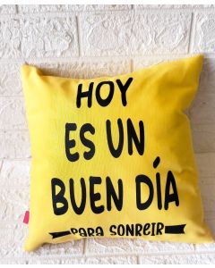 Almohadon HOY ES UN BUEN DIA